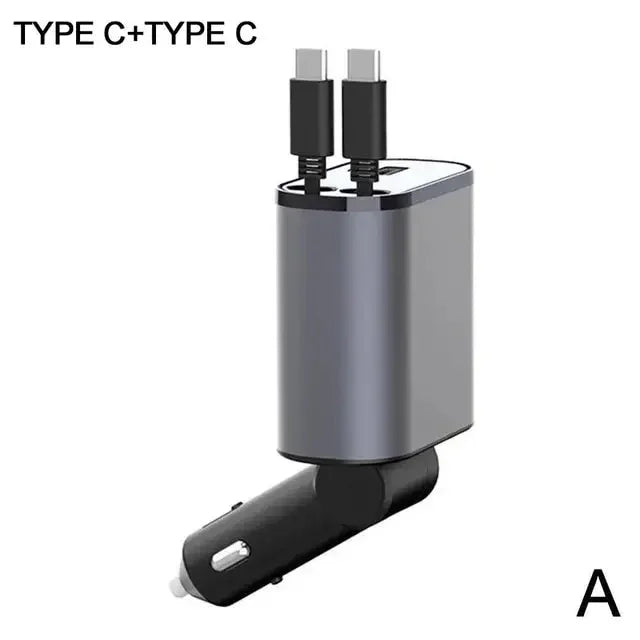 Chargeflow Retractable Car Charger
