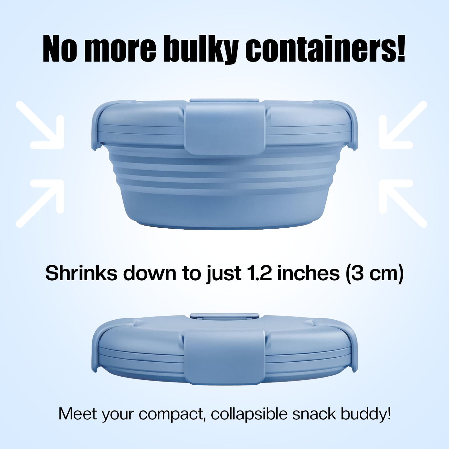 Collapsible Silicone Box