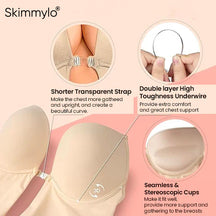 Anti-Slip Backless Waist Reduction Bodysuit